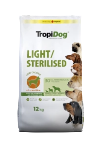 TROPIDOG Premium light/sterilised 12kg