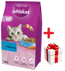 Whiskas Adult tuňák 14 kg + Překvapení pro kočku