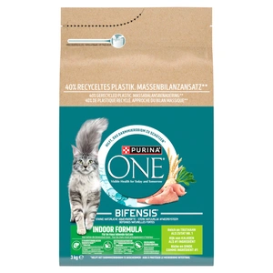 Purina One Indoor Cat Adult Cat Granule s krůtou 3 kg