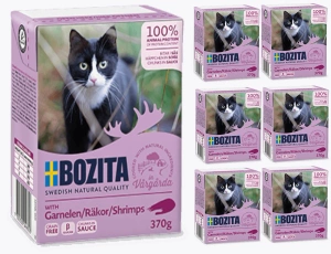 BOZITA Cat Shrimps 6x370g