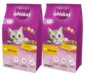 Whiskas Adult kuře 2x14 kg SLEVA 3%