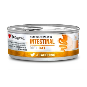 Disugual mokré krmivo pro kočky Veterinární INTESTINAL Krůta (dospělí) 85 g