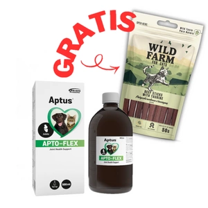 Aptus Apto-Flex 500ml + WILD FARM hovězí tyčinky s taurinem 50g  GRATIS