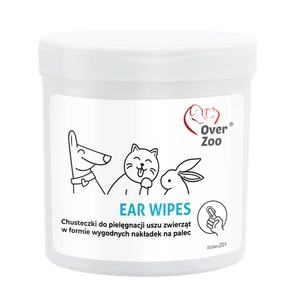 OVER ZOO Ear Wipes ušní čisticí ubrousky 50 ks