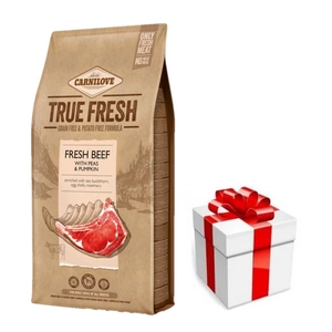 Carnilove True Fresh Beef 11,4kg + překvapení pro vašeho psa ZDARMA
