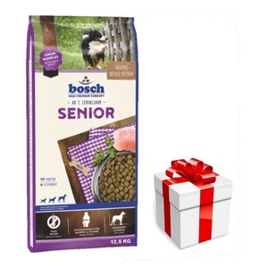 Bosch Senior 12,5 kg + překvapení pro psa ZDARMA