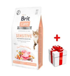 BRIT Care Cat Grain-Free Sensitive 7kg + PŘEKVAPENÍ ZDARMA !!!