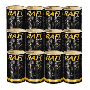 Dolina Noteci Rafi Classic Adult Dog drůbeží v omáčce 12x1240 g