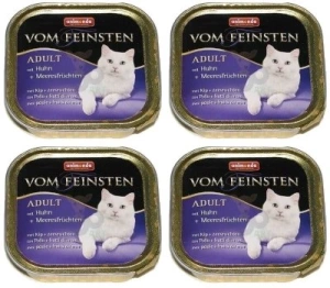ANIMONDA Vom Feinsten Adult Cat kuře i  mořské plody 6x100g