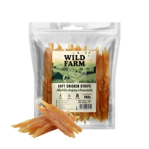 WILD FARM měkké kuřecí proužky 500g pamlsky pro psy