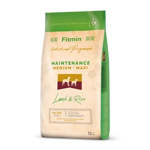 FITMIN Medium Maxi Maintenance Lamb&amp;Rice 12 kg