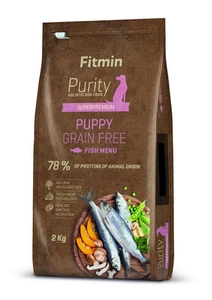 Fitmin purity gf štěňata ryba 2 kg