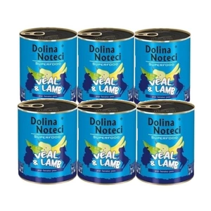 DOLINA NOTECI PREMIUM SUPERFOOD z telecího a jehněčího masa 6x400g