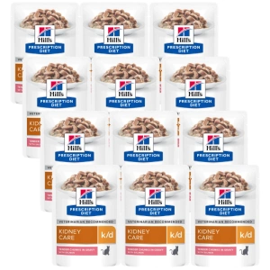 HILL'S PD Prescription Diet Feline with Salmon k/d 12x85g