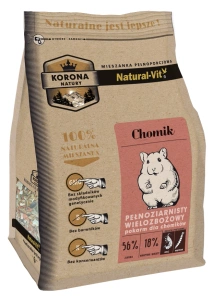 KORONA NATURY Natural-Vit krmivo pro křečky 750g