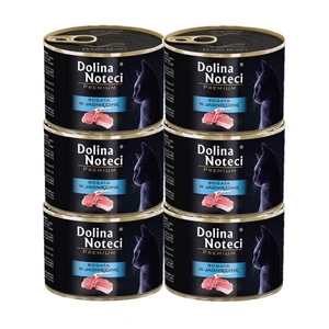 Dolina Noteci Premium pro kočky s vysokým obsahem jehněčího masa 6x185g