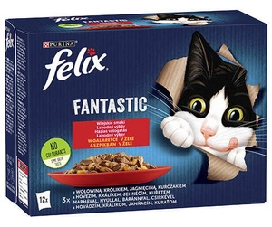 FELIX Fantastické příchutě venkova v želé: 12x85g