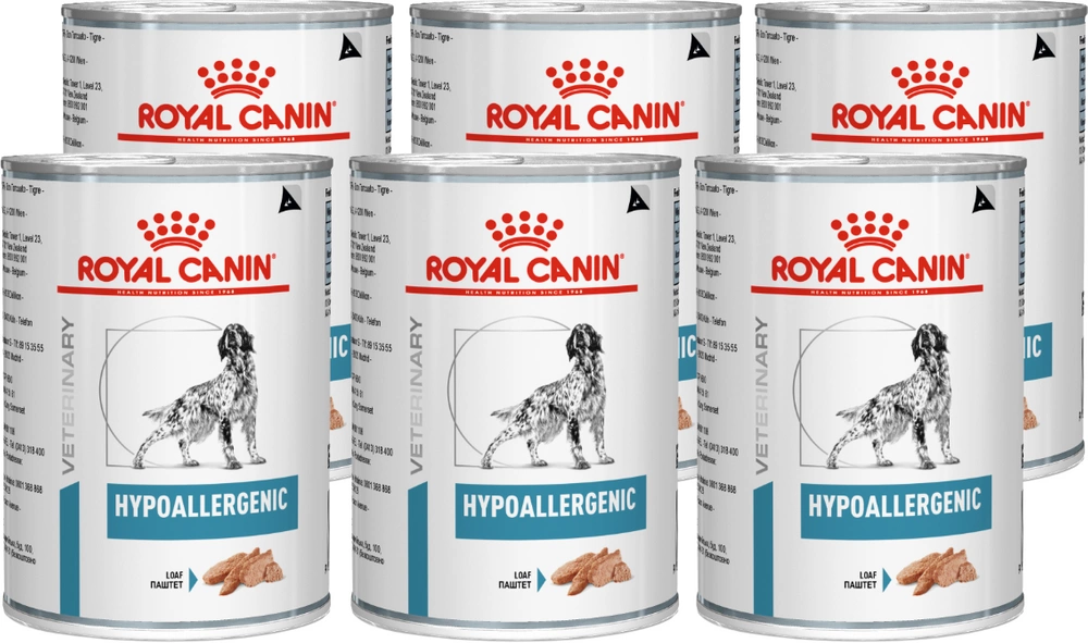 ROYAL CANIN Hypoallergenic DR21 6x400g konzerva Krteckem.cz Zverimex nizke ceny