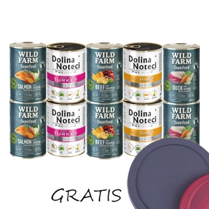 Dolina Noteci + WILD FARM Superfood Mix chutí 10x400g