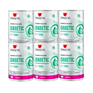 Disugual mokré krmivo pro psy Veterinární DIABETIC Vepřové maso (dospělí) 6x400g