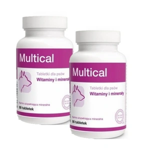 Multical - vitamíny a minerály pro dospělé psy, březí a kojící feny 2x90 tbl