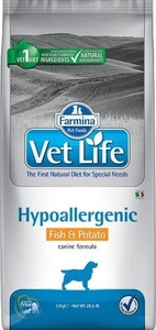 FARMINA Vet Life Dog Hypoallergenic Fish &amp; Potato 12 kg
