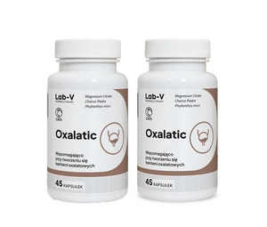 LAB-V Oxalatic – Podpora pro kočky při tvorbě oxalátových kamenů 2x45 kapslí