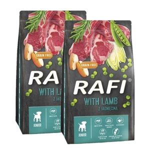 DOLINA NOTECI Rafi Junior suché krmivo pro psy s jehněčím masem 2x10kg