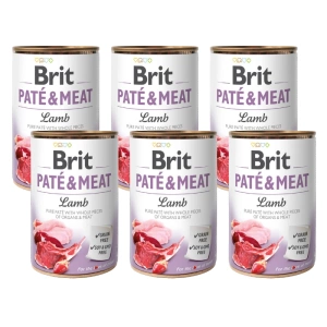 BRIT PATE &amp; MEAT LAMB 6x400g