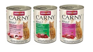 ANIMONDA Cat Carny Adult Mix příchutě 12x400g