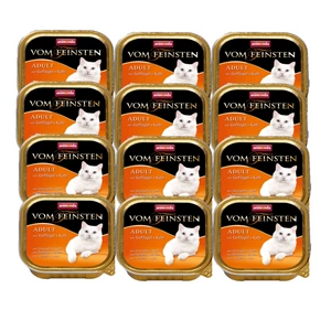ANIMONDA Vom Feinsten Dospělá kočka chuť: s drůbežím a telecím masem 12x100g