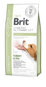 Brit gf veterinární diety pro psy Diabetes 12 kg