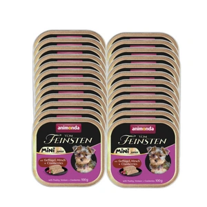 ANIMONDA Vom Feinsten mini junior drůbež/jelen 24x100g