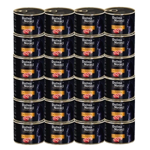Dolina Noteci Premium pro kočky s vysokým obsahem kachny 24x185g