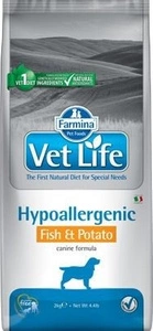FARMINA Vet Life Dog Hypoallergenic Fish &amp; Potato 2 kg