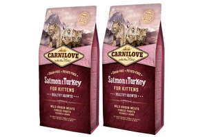 CARNILOVE Cat Salmon &amp; Turkey For Kittens 2x6kg