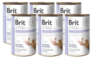 BRIT GF Veterinary Diets Dog Gastrointestinal 6x400g – mokré krmivo pro psy