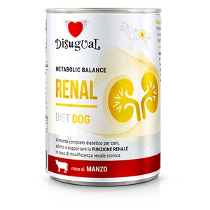 Disugual Karma mokra pro psy Veterinární RENAL Hovězí maso (dospělí) 400 g