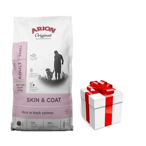 ARION Original Skin & Coat Adult Small 7kg + překvapení pro psa ZDARMA
