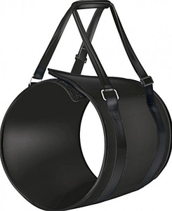 TRIXIE Černý rehabilitační postroj - nosič L 65-80cm