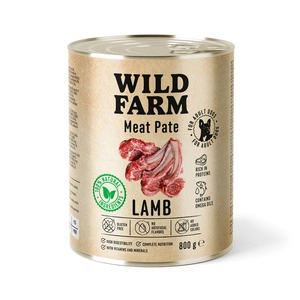 WILD FARM Pate Lamb 800g bezlepkové krmivo pro psy