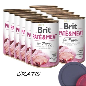 BRIT PATE & MEAT PUPPY 12x400g
