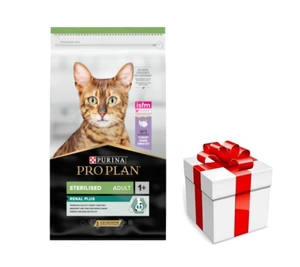 PURINA Pro Plan Cat Sterilised Turkey 10 kg + Překvapení pro kočku
