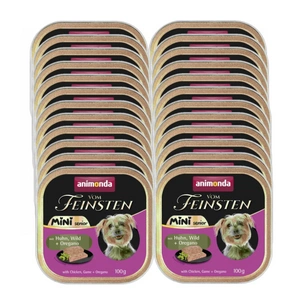 ANIMONDA Vom Feinsten mini senior kuře/zvěřina/oregano 24x100g