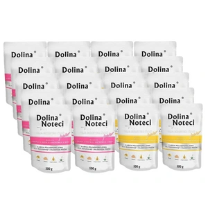 Dolina Noteci PREMIUM pro psy malých plemen JUNIOR kuřecí příchutě 20x100g