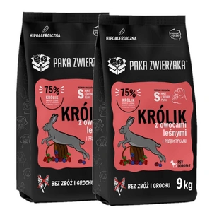 Paka Zwierzaka - Sedmé nebe - Králík s lesními plody 2x9kg