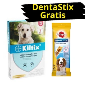 Kiltix Antiparazitní obojek 70 cm + DentaStix ZDARMA