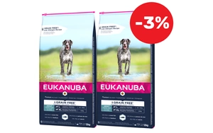 EUKANUBA Adult Large Grain Free 2x12kg