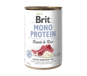 BRIT MONO PROTEIN LAMB &amp; BROWN RICE 400 g