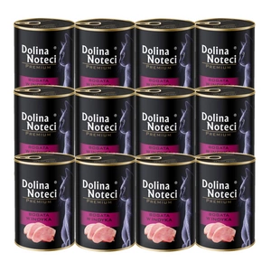 Dolina Noteci Premium pro kočky s vysokým obsahem krůtího masa 12x400g